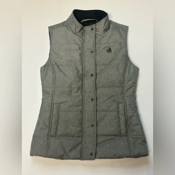 Legendary Whitetails Womens Small Vortex Gray Zip Snap Close Outdoor Hiking Vest - Picture 4 of 8